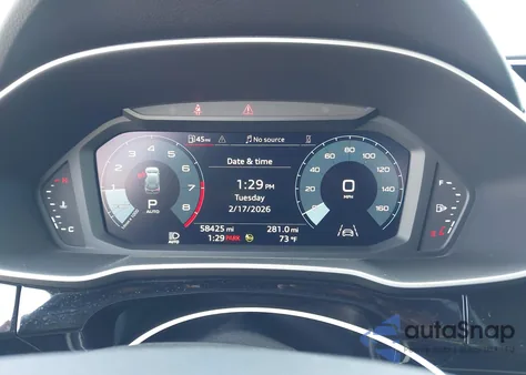 2022 Audi Q3 Premium 45 Tfsi S Line Quattro Tiptronic z USA, uszkodzony, nr VIN WA1DECF34N1125116